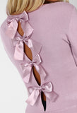 Serena Lovely Ribbon Sweater Blouse