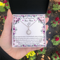 Lovely Eternal Love Circle Pendant Necklace For New Moms