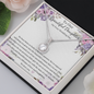 Beautiful Eternal Love Necklace To Your Daughter Wedding Day