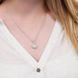 Lovely Eternal Love Circle Pendant Necklace For Your Girlfriend