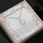 Lovely Eternal Love Circle Pendant Necklace For Your Girlfriend