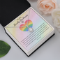 Lovely Eternal Love Circle Pendant Necklace For Your Lesbian Partner
