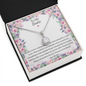 Lovely Eternal Love Circle Pendant Necklace For Bestie