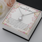 Lovely Eternal Love Circle Pendant Necklace For Your Girlfriend