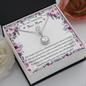 Lovely Eternal Love Circle Pendant Necklace For New Moms