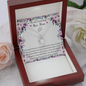 Lovely Eternal Love Circle Pendant Necklace For New Moms