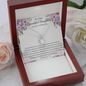 Beautiful Eternal Love Necklace To Your Daughter Wedding Day