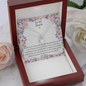 Lovely Eternal Love Circle Pendant Necklace For Bestie