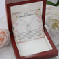 Lovely Eternal Love Circle Pendant Necklace For Your Girlfriend