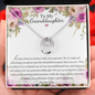 Lucky Horseshoe Necklace For Granddaughter