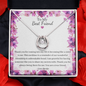 Lucky Horseshoe Necklace For Best Friend