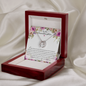 Lucky Horseshoe Necklace For Granddaughter