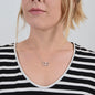 Wedding Officiant Gift - Double Hoop Necklace