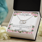 Wedding Officiant Gift - Double Hoop Necklace
