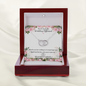 Wedding Officiant Gift - Double Hoop Necklace