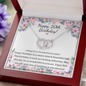 20th Birthday - Double Rings Necklace