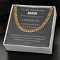 To My Handsome Man - Chain Necklace