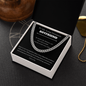 Long Distance Boyfriend Chain Necklace