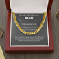 To My Handsome Man - Chain Necklace