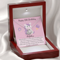 11th Birthday Girl Love Knot Necklace
