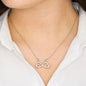 Infinity Double Heart Necklace