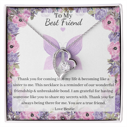 Beautiful Heart Necklace For Your Best Friend