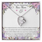 Beautiful Heart Necklace For New Moms