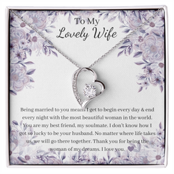 Beautiful Heart Necklace For Your Lovely Wife