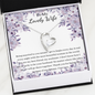 Beautiful Heart Necklace For Your Lovely Wife