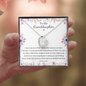 Beautiful Heart Necklace For Granddaughter