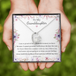 Beautiful Heart Necklace For Granddaughter