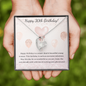 Beautiful Heart Necklace For Your Boss