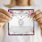 Beautiful Heart Necklace For Your Daughter - Wedding