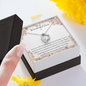Beautiful Heart Necklace For Your Boss