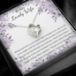 Beautiful Heart Necklace For Your Lovely Wife