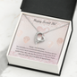 Heart Pendant Sweet 16 Birthday Necklace