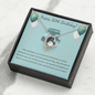 50th Birthday Gift - Beautiful Heart Necklace