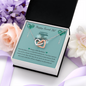 Sweet 16 Birthday Gift - Double Interlocked Hearts Necklace