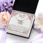 30th Birthday - Double Interlocked Hearts Necklace
