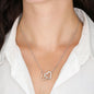 30th Birthday - Double Interlocked Hearts Necklace