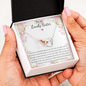 Double Interlocked Hearts Necklace For Your Sister