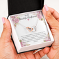 Double Interlocked Hearts Necklace For Girlfriend