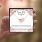 30th Birthday - Double Interlocked Hearts Necklace