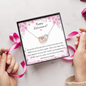 Retirement Gift - Double Interlocked Hearts Necklace