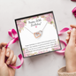 30th Birthday - Double Interlocked Hearts Necklace