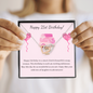 21st Birthday - Double Interlocked Hearts Necklace
