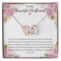 Double Interlocked Hearts Necklace For Girlfriend