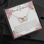 Double Interlocked Hearts Necklace For Girlfriend
