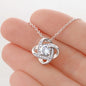 Love Knot Necklace For Mother In Law