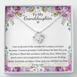 Love Knot Necklace For Granddaughter